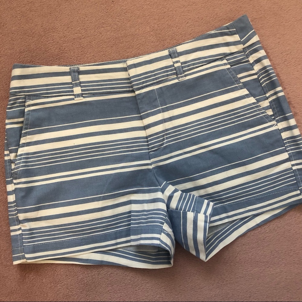 Khakis by GAP Striped City Shorts
